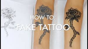 Simply put it on and watch it appear on your skin in a few hours. How To Make Your Own Semi Permanent Tattoo Semi Permanent Tattooed Eyebrows In 2020