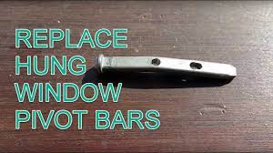 Replacing the whole kickstand seems wasteful. Diy Fix Hung Window With Replacement Pivot Bars Youtube