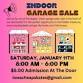 Big Indoor Garage Sale Extravaganza