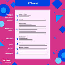 Curriculum Vitae (CV) Format Guide: Examples and Tips | Indeed.com