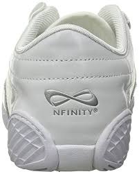 nfinity adult evolution cheer shoes white 5 buy online