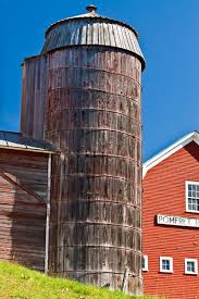 Wooden Silo Farms Living Old Barns Silos