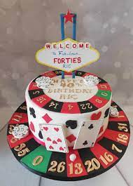 Poker cake my second poker cake. Las Vegas Themed Cake Las Vegas Cake Vegas Cake 40th Birthday Cakes