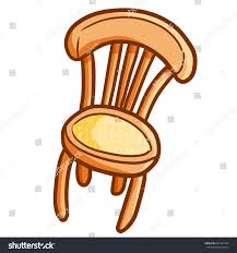 Funny And Cute Old Style Wooden Chair Vector Ad Ad Style Cute Funny Vector Wooden Chair Old Wooden Chairs Chair Design Wooden