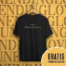 Jenis cotton combed 32s memiliki ba more. Baju Kaos Rohani Kristen Uending Love City Street Shopee Indonesia