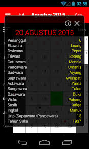 Jan 01, 2021 · kalender 2021 indonesia lengkap dengan tanggal merah 15 hari libur nasional dan 7 hari cuti bersama telah dirilis. Download Kalender Bali Apk For Android Free
