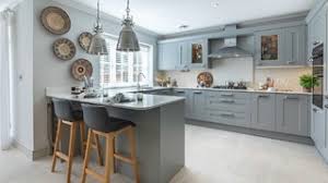 From unique cabinetry solutions to little tricks, these ideas just might help you feel like you've doubled your kitchen's square footage. 75 Beautiful Grey Kitchen Ideas Designs July 2021 Houzz Uk