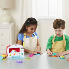 They love that they can look inside the oven and see their creations. Play Doh Kitchen Creations Magical Oven Food Set With 6 Cans Of Play Doh Walmart Com Walmart Com