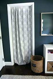 18 Tidy Curtain Closet Doors To Conquer The Mess Diy Closet Doors Closet Door Alternative Curtains For Closet Doors