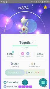 859 gefundene synonyme in 34 gruppen. Pokemon Go Erstes Togetic Ist Im Spiel Sind Mehr Dezember Events Geplant