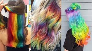 But if your tresses need some more intense tlc, reach for this. 25 Best Rainbow Hair Colours For Men And Women In 2019