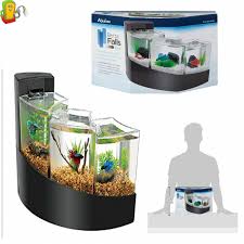 Aquarium Cascading Waterfall Aqueon Kit Betta Falls Fish Tank Home Desktop Stand Fish Tank Fall Fishing Aquarium