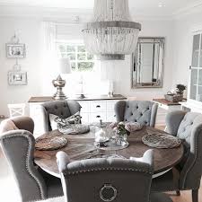 Rustic And Classic Glam Kitchen Decorating Ideas Decomagz Round Dining Room Dining Room Table Decor Modern Farmhouse Dining