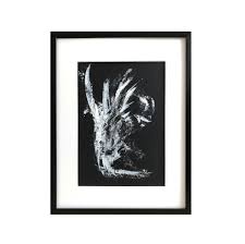 Black And White Abstract Wall Art Framed Items Similar To Black And White Art On Paper Painting On Paper Framed Abstract Art Modern
