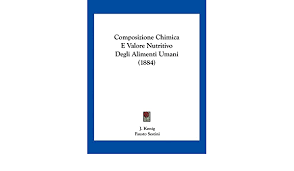 Temi di questa pagina fabbisogno energetico, calorie e valori nutritivi tabella dei valori nutritivi (adulti) il termine calorie sta a indicare il valore nutritivo degli alimenti ed è spesso usato in luogo del. Composizione Chimica E Valore Nutritivo Degli Alimenti Umani Amazon De Konig J Fremdsprachige Bucher