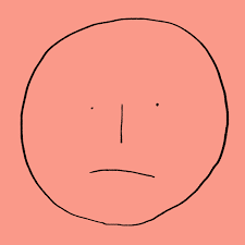 Emoji meaning a yellow face with small, open eyes, a slight frown, and furrowed eyebrows, from which a single bead of sweat drips, as if… 😔 pensive face. Gif Bummed Gesicht Sad Animated Gif On Gifer