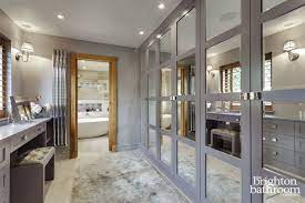 Stunning Master Wetroom With Walk Through Dressing Room Designed Product Supp Dressing Room Decor Master Bedroom Ensuite Walk In Wardrobe Dressing Room Design