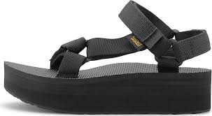 Wer kennt sie nicht die super praktischen outdoor sandalen von teva? Teva Plateau Sandale Flatform Universal Schwarz Gortz 31395201