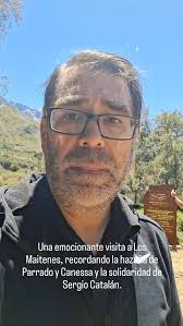Una maravillosa experiencia en la cabaña donde Sergio Catalán alimentó y  protegió a Parrado y Canessa en 1972. Mil gracias a @guillescott por este  momento fantástico.