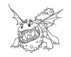 Como Entrenar A Tu Dragon Para Colorear