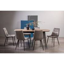 The extending table with a high gloss finish or steel elements is a great choice to modern and glamour interiors. 6 Seater Oval Dining Table Sets You Ll Love Wayfair Co Uk