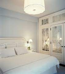 No Windows No Problem Help For A Windowless Room Home Home Bedroom Mirror Closet Doors