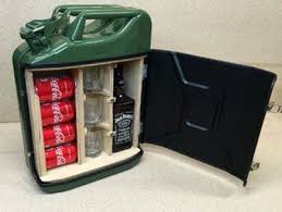 How To Make A Mini Bar From Jerry Can 10 Steps With Pictures Jerry Can Mini Bar Jerry Can Bar Diy Projects
