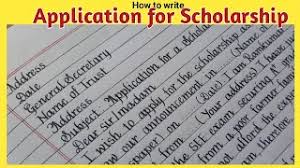 Dear mr jones, / dear mrs smith, (if you are given their name, you must use it, but not their first name). How To Write Application For Scholarship College Learners
