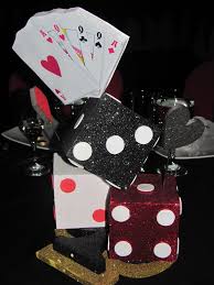 Centro De Mesa 15 Anos Tema Casino Gambling Party Casino Theme Parties Casino Night Party