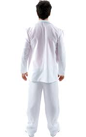Pants have elastic waist band and functional side seam pockets. Adult Miami Vice James Costume Fancydress Com
