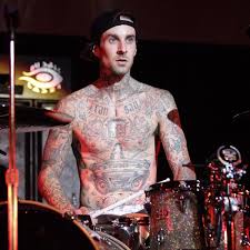 The heavily tattooed travis barker hardly has a place on his body vacant of ink. Travis Barker