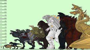 Monsters Size Comparison Asm Godzilla Mechagodzilla Zilla King Ghidorah