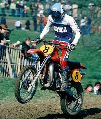 Roger De Coster Vintage Motocross Motocross Bikes Honda
