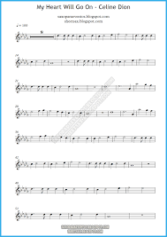 Baixar musica de celin dion my heart will go on / celine dion think twice official video uppstart music. Titanic My Heart Will Go On Music Score Sheet Music And Backing Track Playalong Free Sheet Music For Sax Sheet Music Violin Sheet Music Saxophone Music