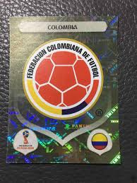 La selección colombia será un motivo para trabajar fuerte: Escudo Seleccion Colombia Album Panini Rusia 2018 Mercado Libre
