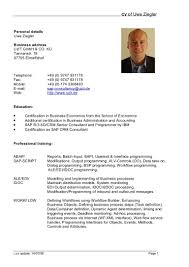 Cv Best Resume Format In Doc Resume Examples Resume Format Resume