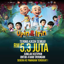 Tentang upin ipin bersama enam sahabatnya, yaitu mail, ehsan, fizi, jarjit, mei mei, dan susanti. Kutipan Filem Upin Ipin Keris Siamang Tunggal 4 Hari Tayangan Yusufultraman Com