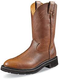 Guide gear silvercliff ii waterproof boots for men insulated 400 g, hiking, work, rain, snow shoes, brown, 11 2e (wide). Amazon Com Guide Gear Waterproof Western Work Boots For Men Slip On Leather Men S Cowboy Boots Round Toe Industrial Construction Boots