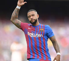 Fc barcelona, led by forward memphis depay, faces getafe in a la liga match at camp nou in barcelona, spain, on sunday, august 29, 2021 (8/29/21). 8n Pqd9natrtym