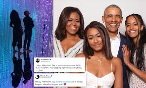 Valentine's day surprise and passionate quickieilms. Barack And Michelle Obama Post Sweet Valentine S Day Messages To Each Other Daily Mail Online
