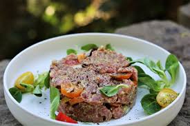 Tartare De Boeuf Au Pesto En 2020 Tartare De Boeuf Pesto Fait Maison Pesto