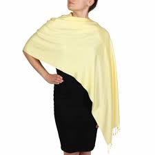 Moreover, the repeated exposure to the sun can erode the fibers. Yellow Pashmina Shawl Scarf Wrap York Shawls