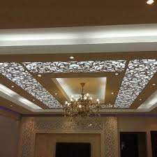 Looking for some stunning false ceiling design for your bedroom? Armstrong Tamper Proof Anti Termite Wooden Grill Design False Ceiling Thickness 12 Mm Rs 250 Square Feet Id 19833521530
