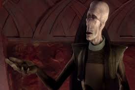 The background music surely isn't a coincidence. Is Star Wars The Force Awakens Andy Serkis Really Darth Plagueis Star Wars