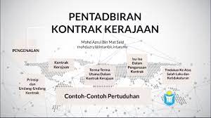 Pengedaran dan penyimpanan dokumen kontrak 31 pentadbiran kontrak 49. Pentadbiran Kontrak Kerajaan By Azrul Mohd