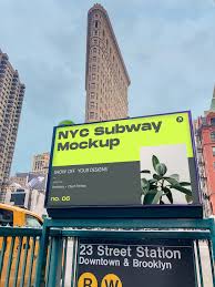 Nyc Subway Billboard Mockup Nyc Subway Billboard Mockup Nyc