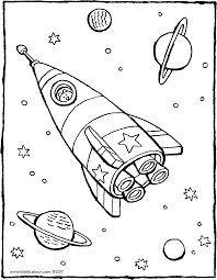 Next Stop Pinterest Weltraum Rakete Ausmalbilder