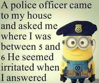 It is time to listen to this man. Police Minion Quotes Pictures Photos Images And Pics For Facebook Tumblr Pinterest And Twitter