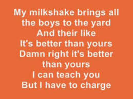Check spelling or type a new query. Kelis Milkshake Lyrics Youtube