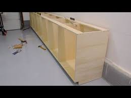Next, cut 4 facing panels for the front of the cabinet. 19 How To Build A Cabinet Box Youtube Building Kitchen Cabinets Cabinet Boxes Kitchen Cabinet Plans